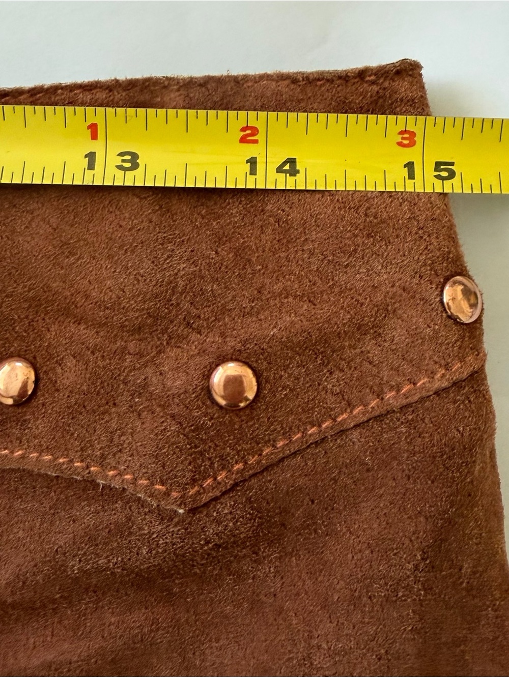 Vtg Y2K Wilson’s Brown Suede Western Jacket Lace Up Skirt Floral Lining Set L/8 - Picture 7 of 16